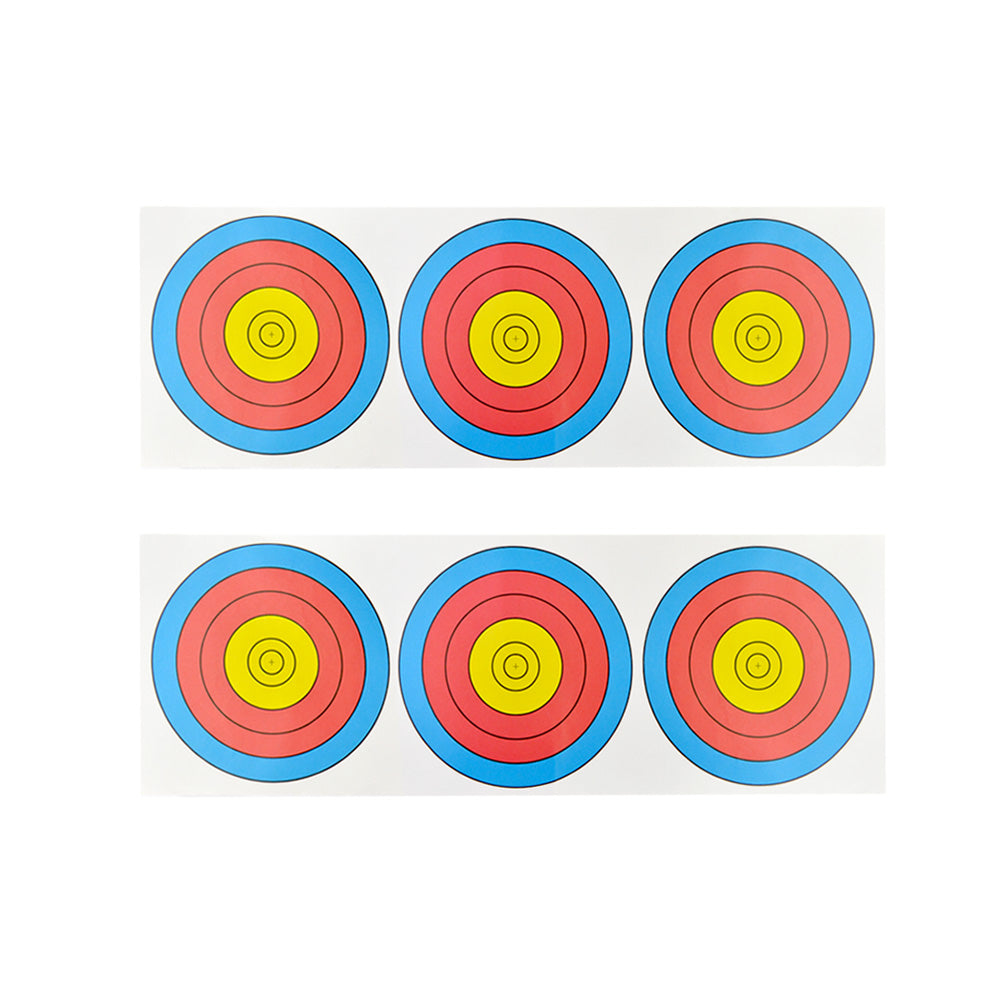 🎯Archery Target Paper Practice 3 Spot Targets for recurve bow-AMEYXGS Archery