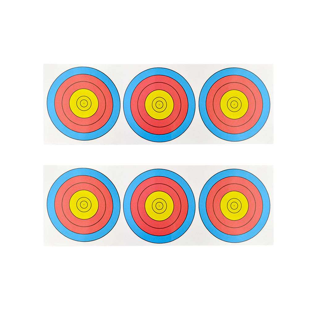 🎯Archery Target Paper Practice 3 Spot Targets for recurve bow-AMEYXGS Archery