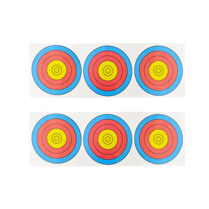 🎯Archery Target Paper Practice 3 Spot Targets for recurve bow-AMEYXGS Archery