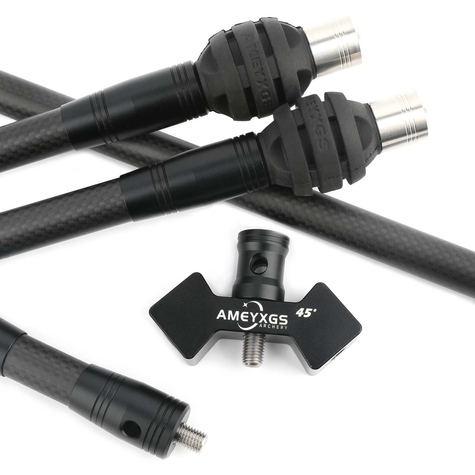 🎯AMEYXGS Archery Pro Recurve Bow Target Stabilizer 3K Carbon Long Stabilizer-AMEYXGS Archery
