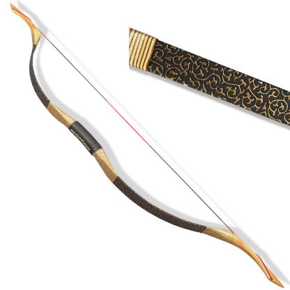 🎯25-55lbs Traditional Recurve Bow Longbow Mongolian Horse-AMEYXGS Archery