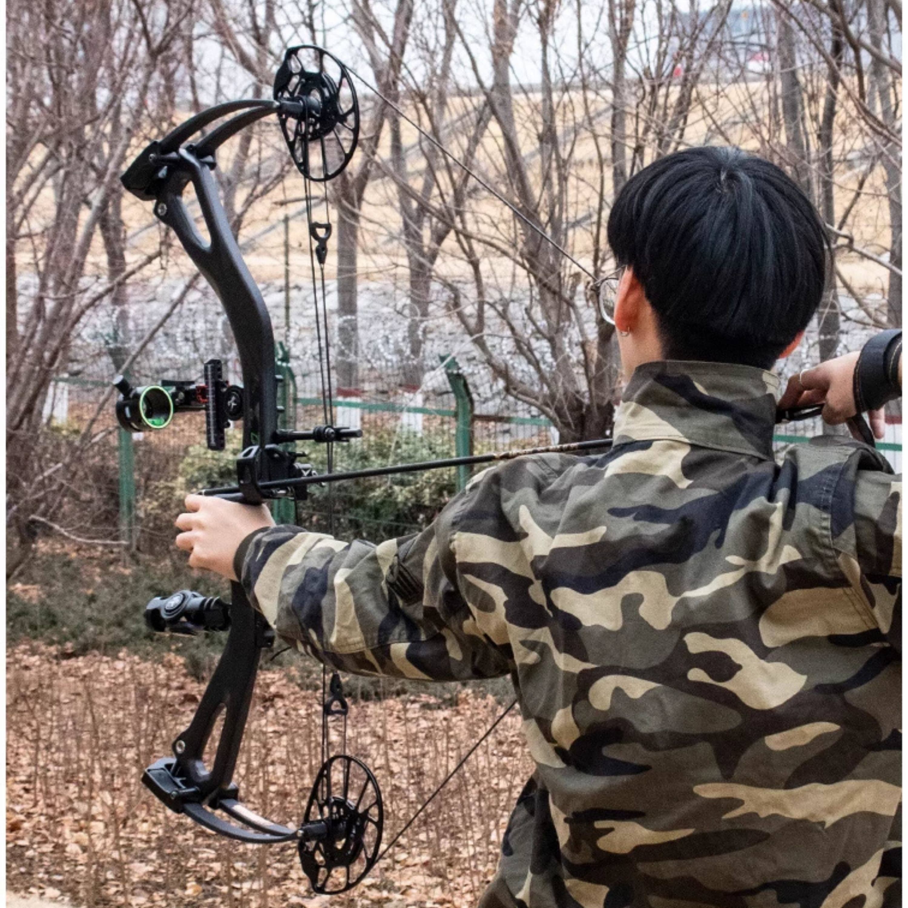 AMEYXGS Archey Compound Bow 45-75lbs Shooting Target RH
