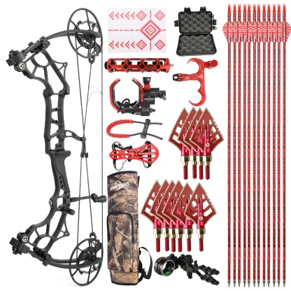 AMEYXGS Compound Bow Shooting Set Archery Hunting Target