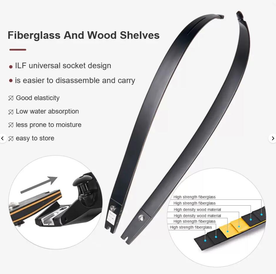 🎯Tradition Archery ILF Takedown Wooden Recurve Bow-AMEYXGS Archery