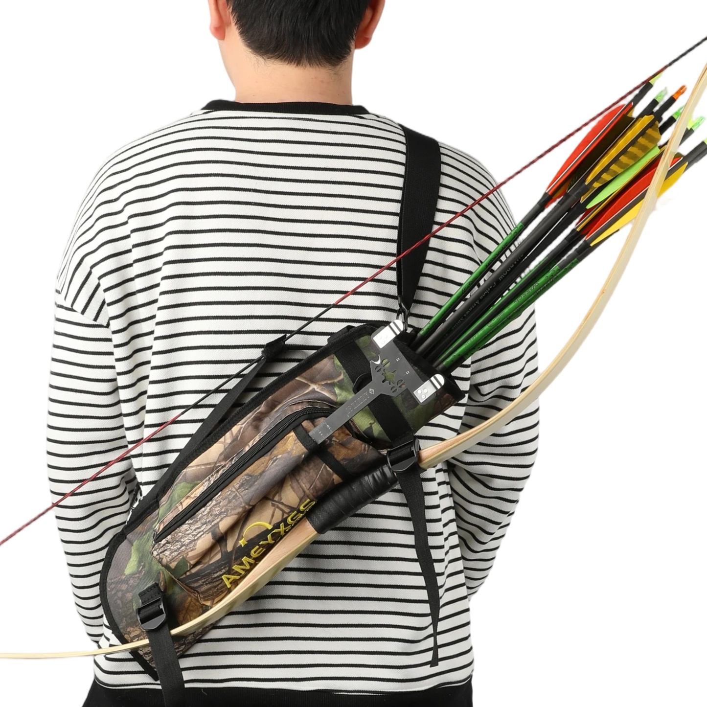 AMEYXGS Traditional Oxford Cloth Arrow Quiver Waist Holde