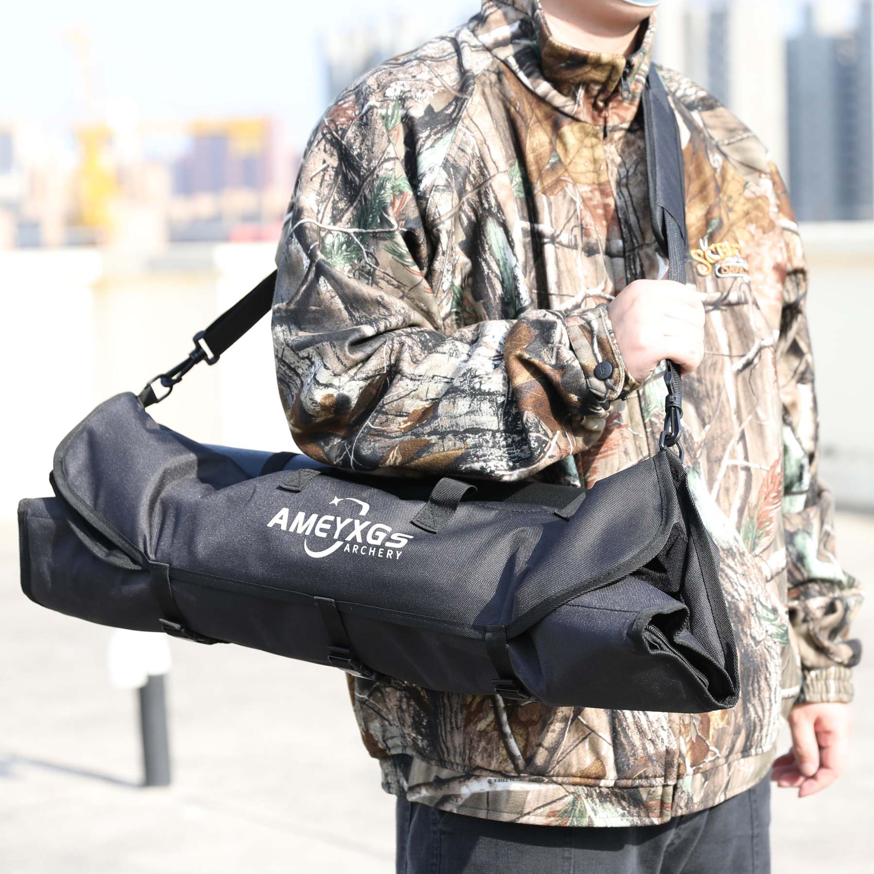 🎯AMEYXGS Recurve Bow Bag Archery Case Shoulder Handle Carrying-AMEYXGS Archery