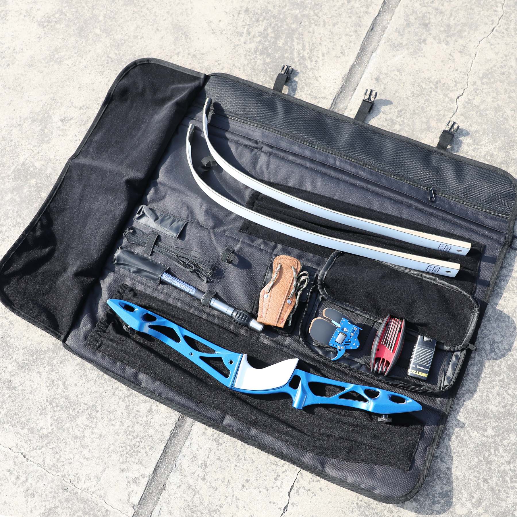 🎯AMEYXGS Recurve Bow Bag Archery Case Shoulder Handle Carrying-AMEYXGS Archery