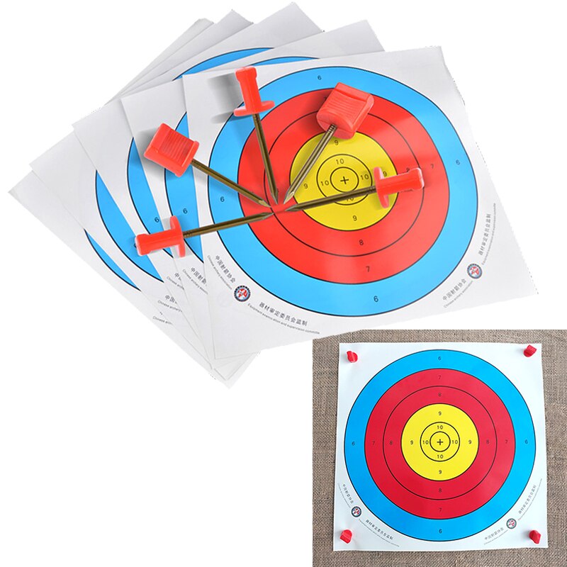 🎯Archery Paper Target Pins Target Face Pins Hunting Nails-AMEYXGS Archery