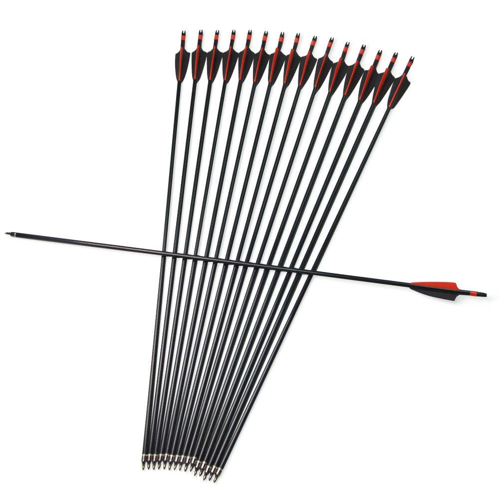 🎯Hunting Practice Archery Fiberglass Arrow Compound Bow-AMEYXGS Archery