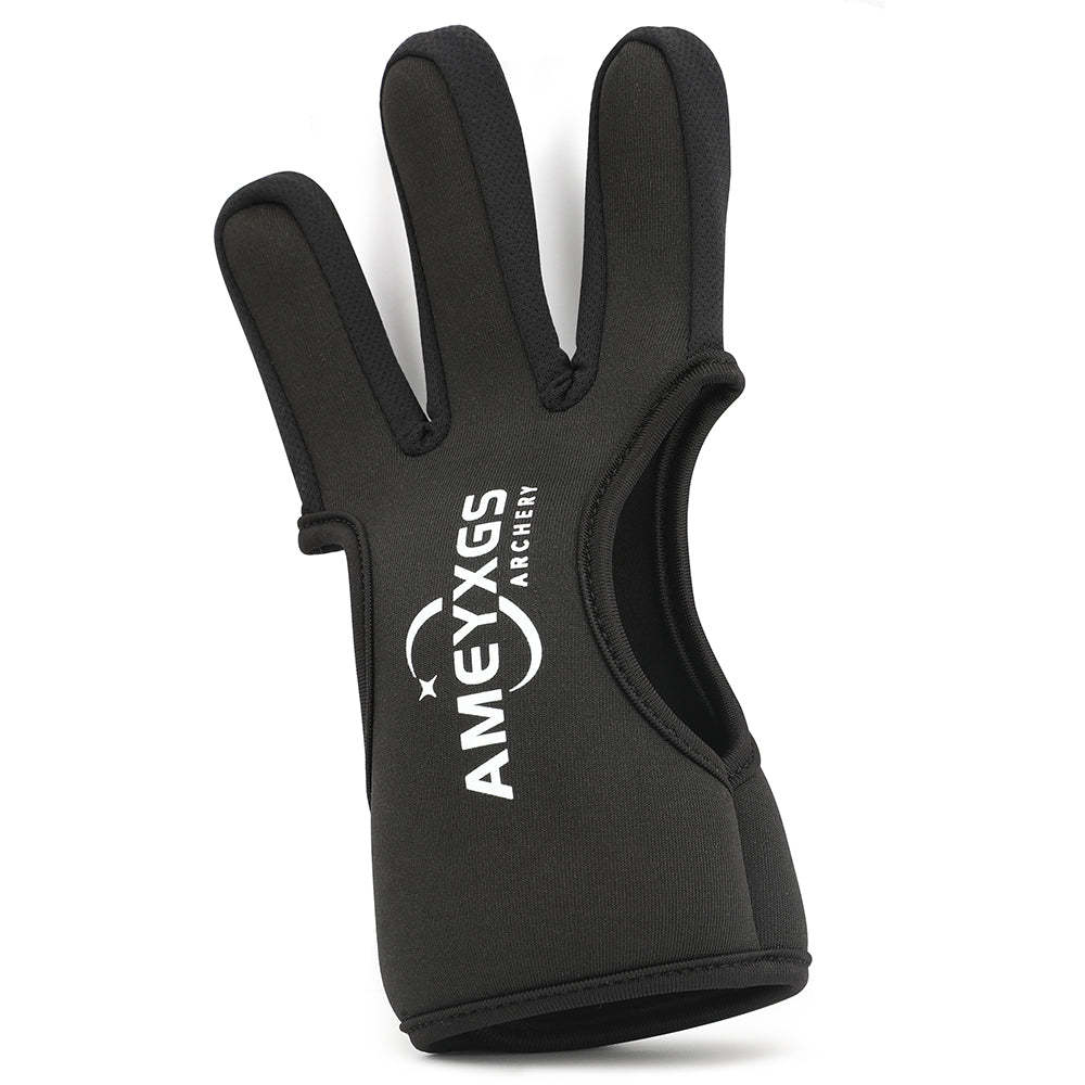 AMEYXGS Archery Glove for Hunting Target Protect 3 Fingers-AMEYXGS Archery