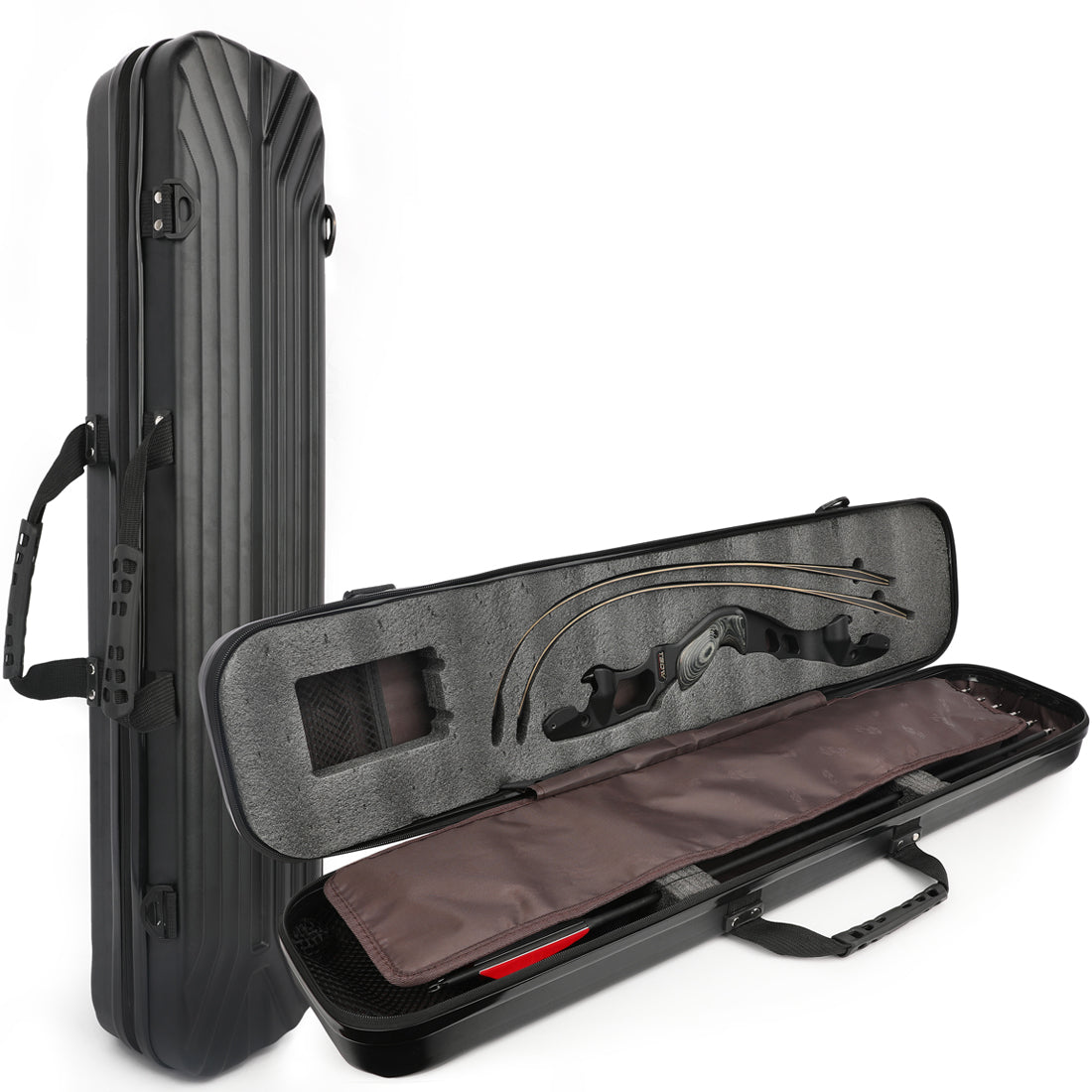 AMEYXGS Archery Takedown Recurve Case With TBOW Bow & Arrows-AMEYXGS Archery