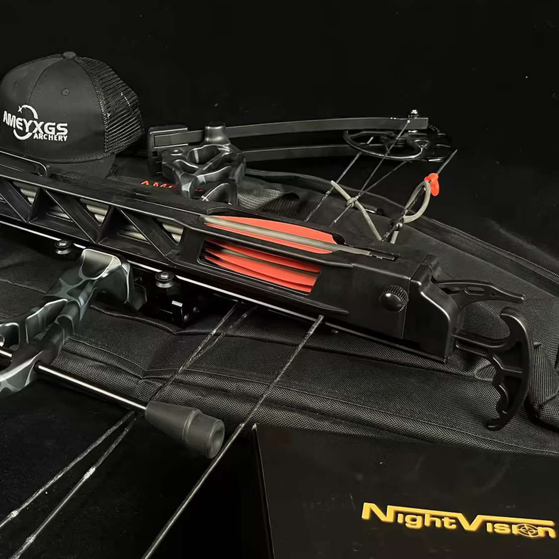Continuous-Feed Night Vision Compound Bow Kit
