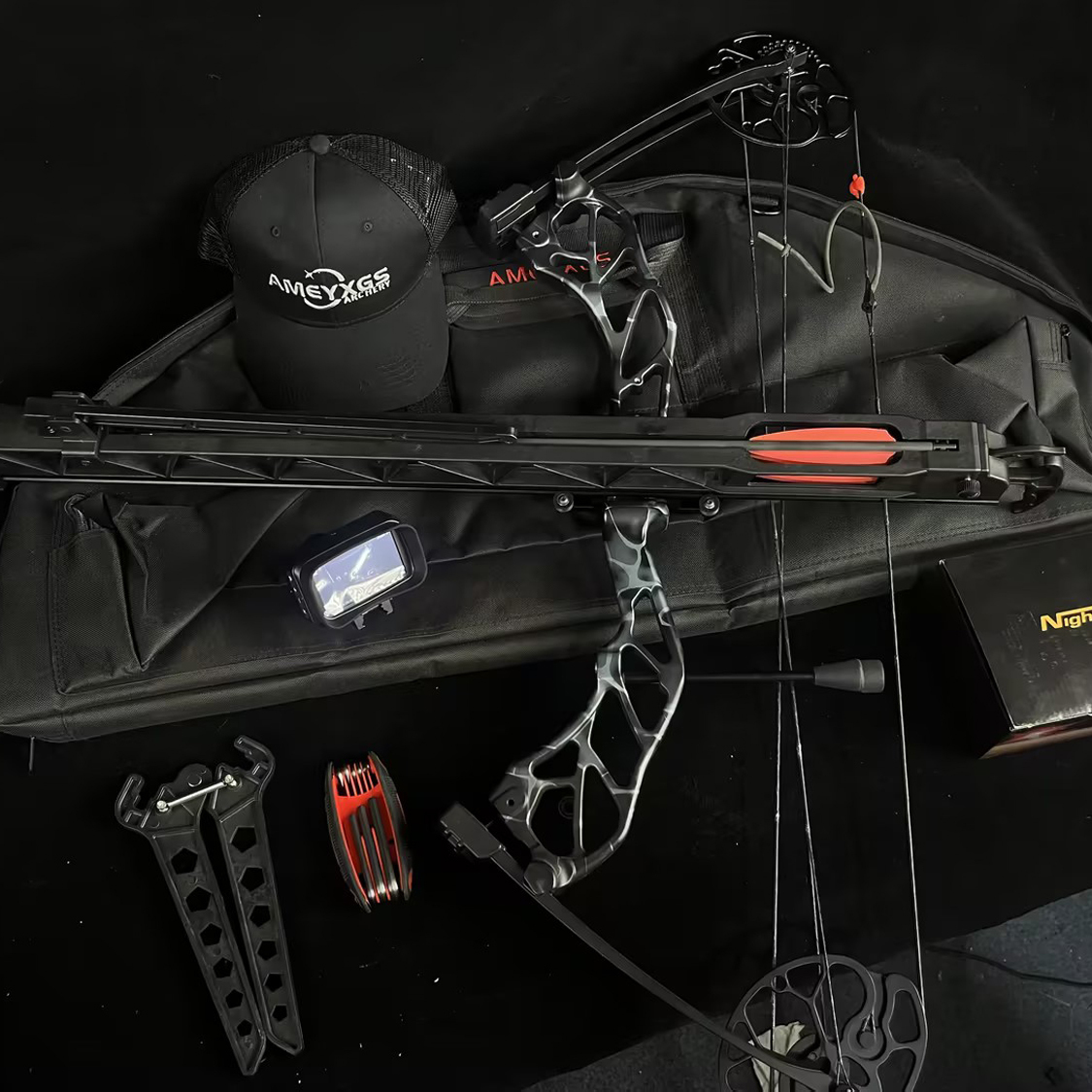 Continuous-Feed Night Vision Compound Bow Kit