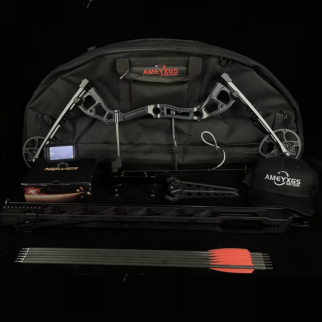 Continuous-Feed Night Vision Compound Bow Kit