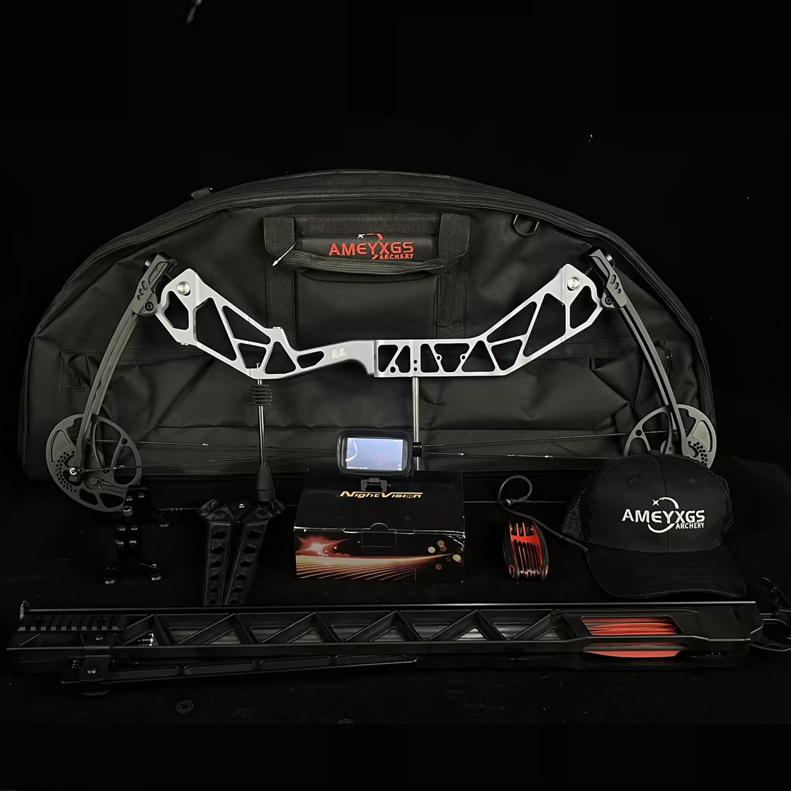 Continuous-Feed Night Vision Compound Bow Kit