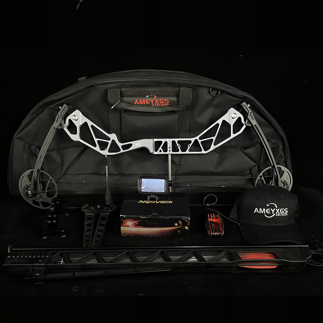 Continuous-Feed Night Vision Compound Bow Kit