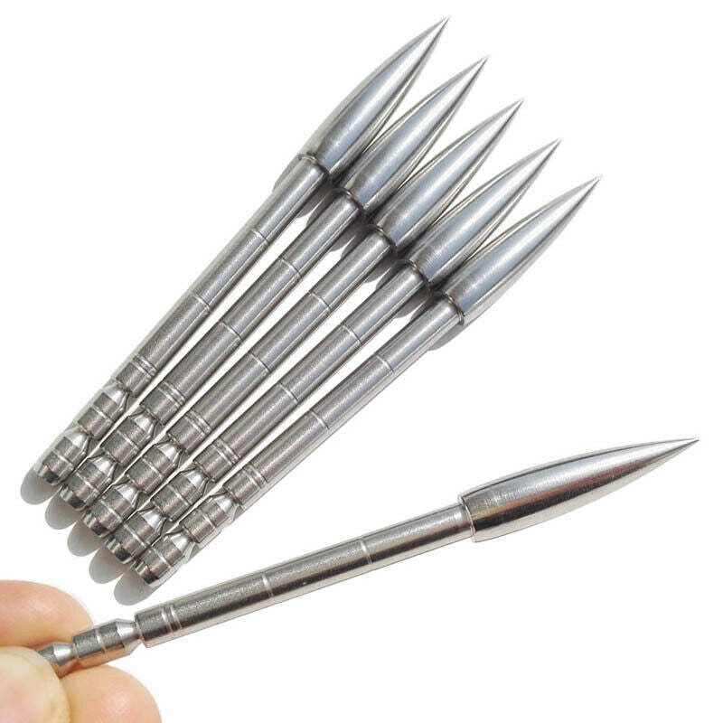 🎯Archery Arrowheads Tips Points for 4.2mm Arrow Shaft Hunting-AMEYXGS Archery
