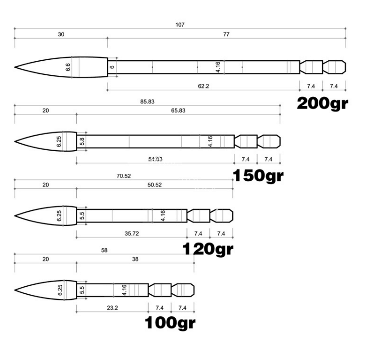 🎯Archery Arrowheads Tips Points for 4.2mm Arrow Shaft Hunting-AMEYXGS Archery