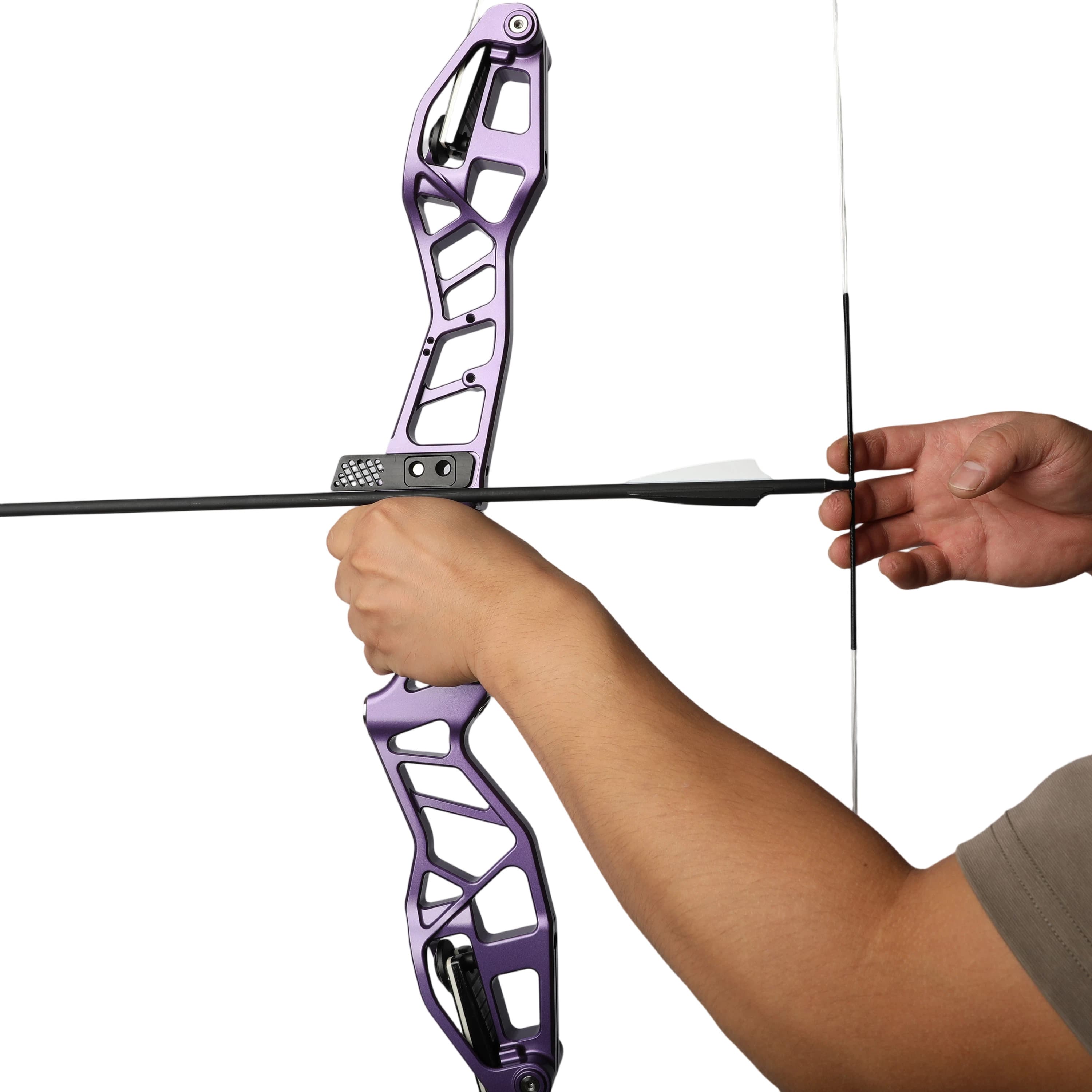 AXX 23" Competition ILF Aluminum Alloy Recurve Bow Riser CNC