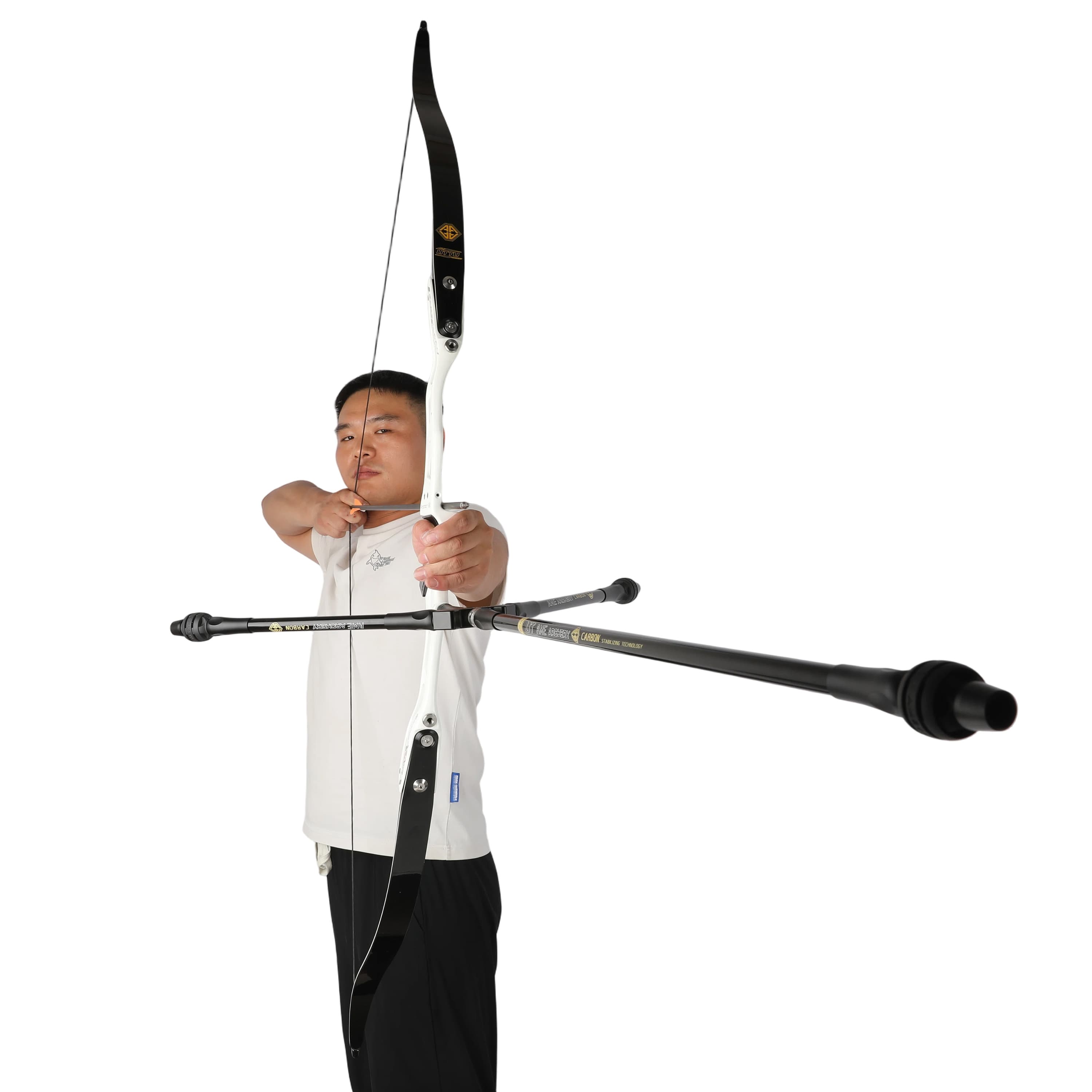 AMEYXGS Recurve Stabilizer Balance Bar Set Damper V-Bar System 