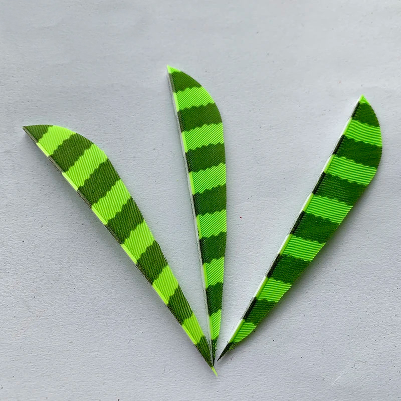 Archery 3" Arrow Feathers Fletchings Parabolic
