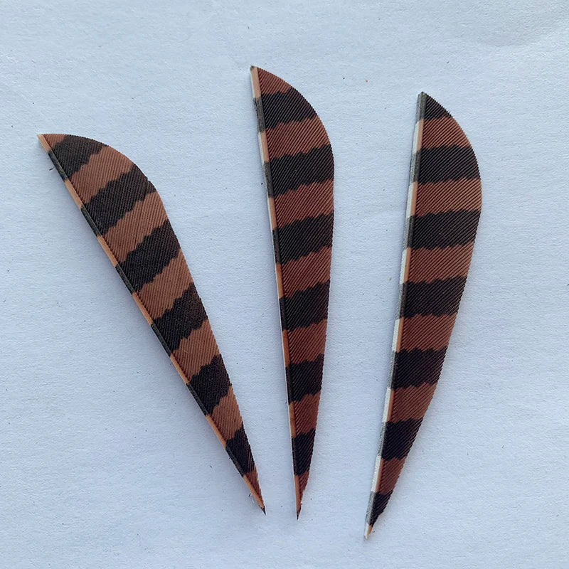 Archery 3" Arrow Feathers Fletchings Parabolic