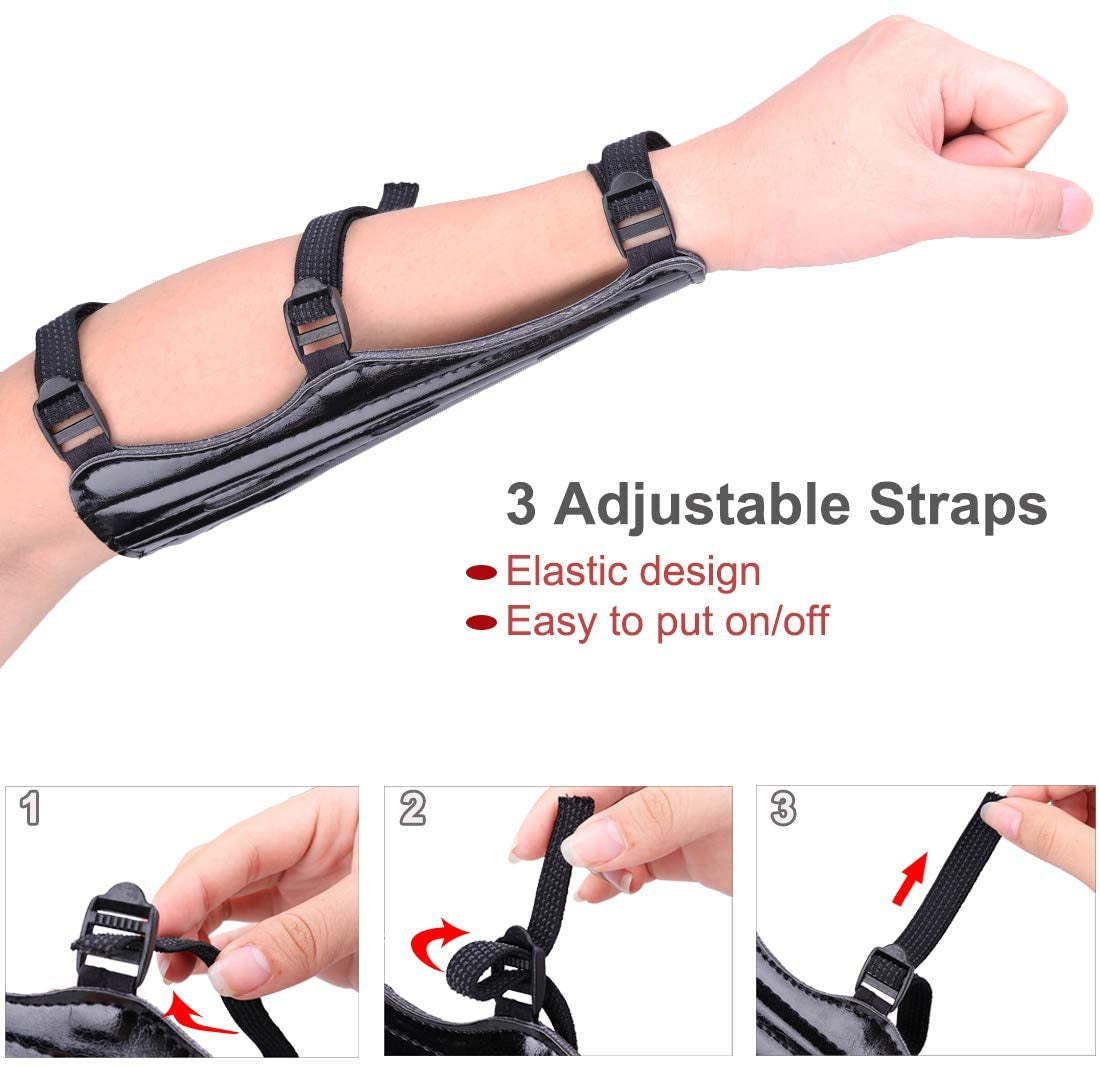 🎯Archery Arm Guard + 3 Finger Glove Protective-AMEYXGS Archery