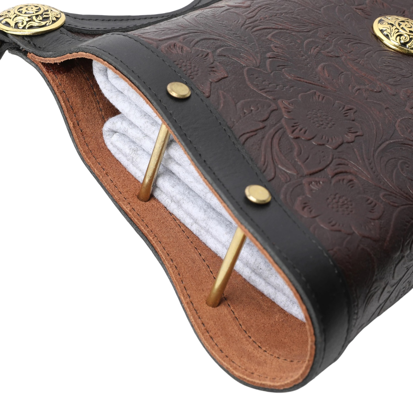 Archery Arm Guard Arrow Quiver Synthetic Leather Protective Shooting