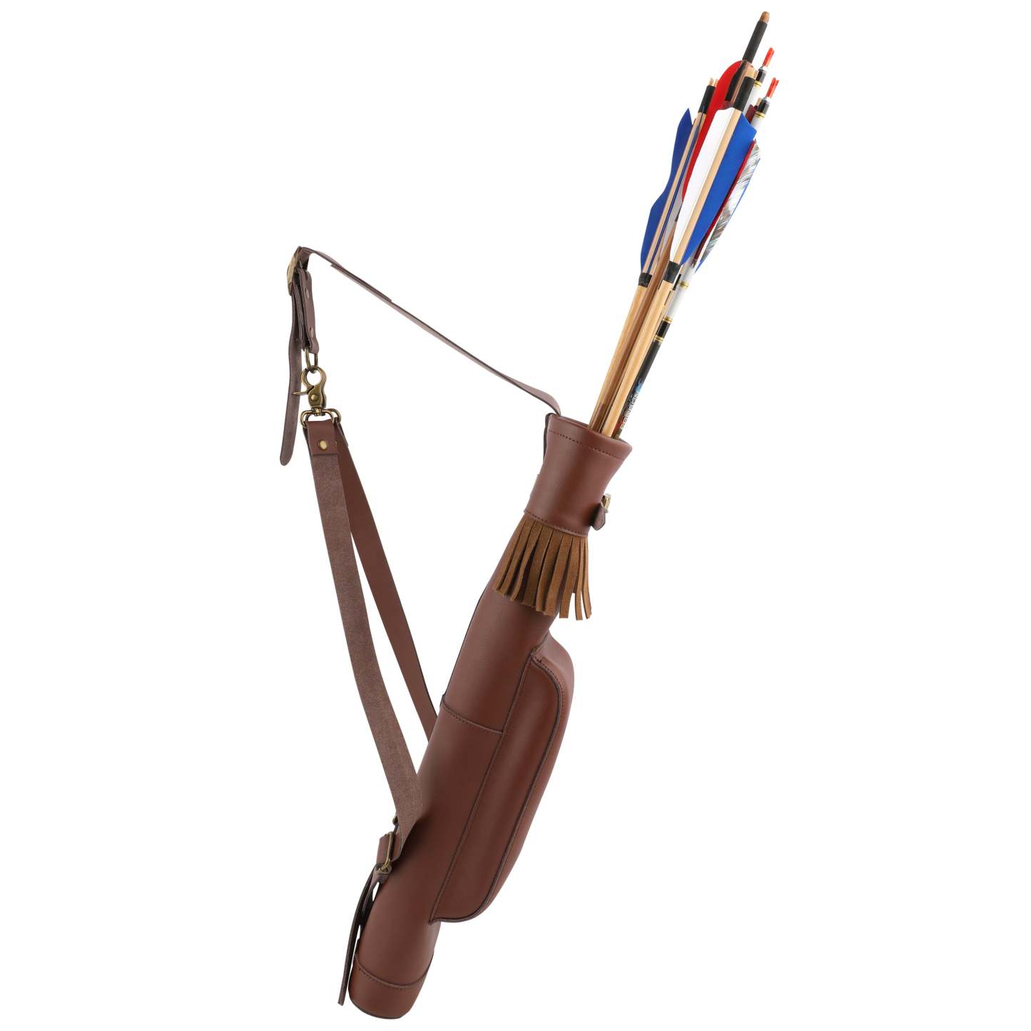 🎯Archery Arrow Holder Indian Leather Traditional Belt-AMEYXGS Archery