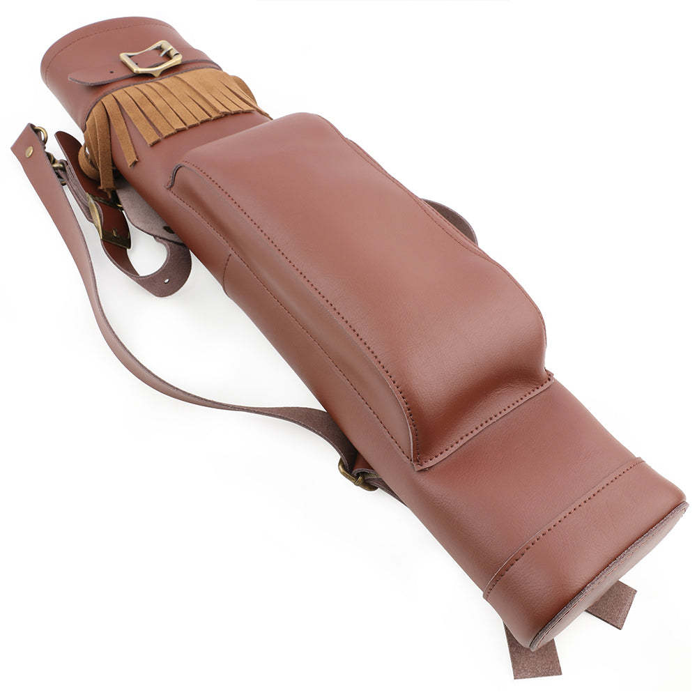🎯Archery Arrow Holder Indian Leather Traditional Belt-AMEYXGS Archery