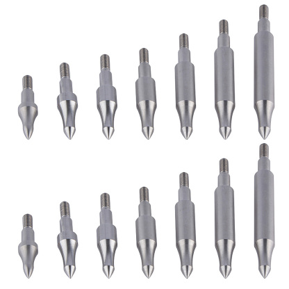 Archery Arrowhead 100-300gr Screw In Point Hunting 12X 