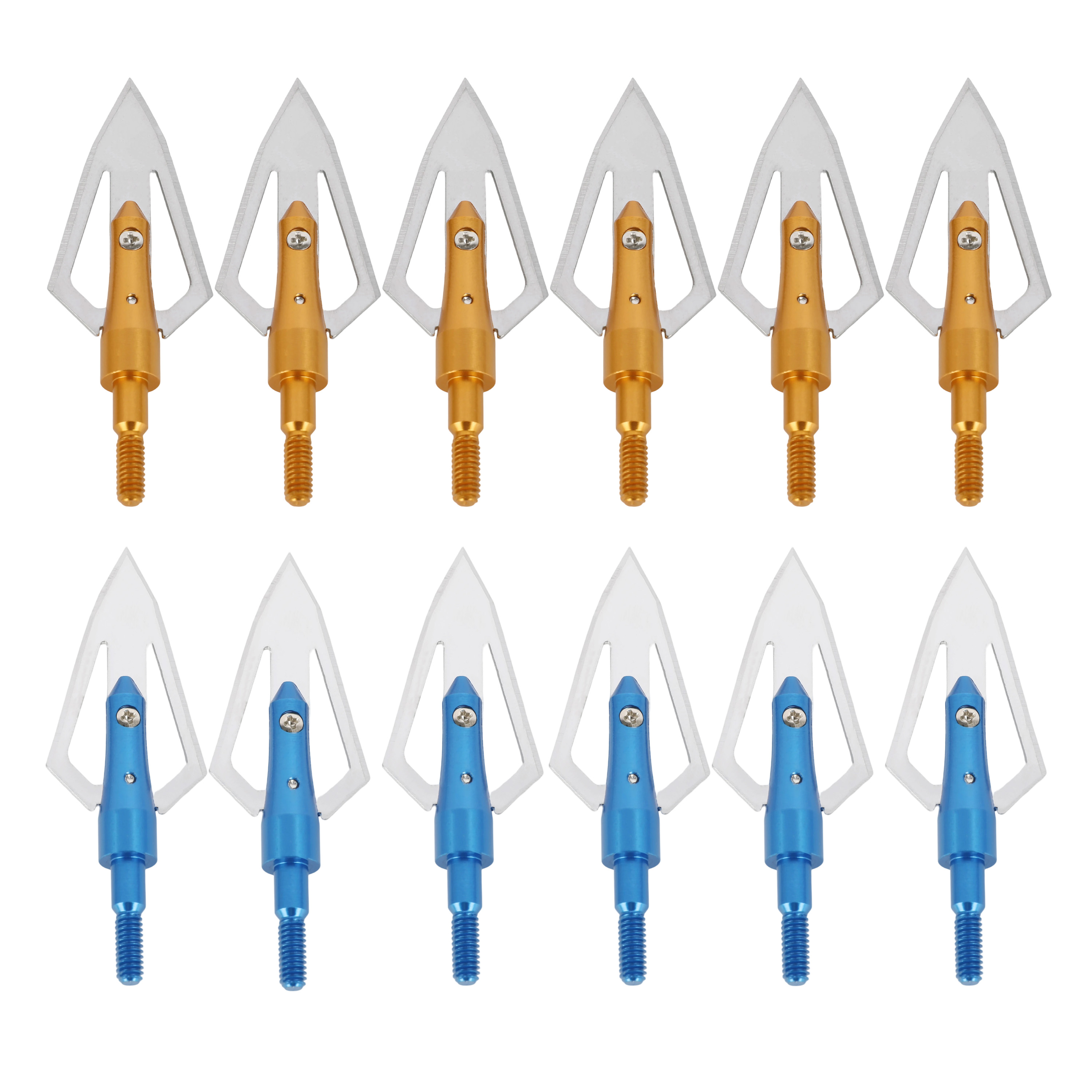 Archery Blade Arrowheads Broadheads Tips Bow Hunting Shooting