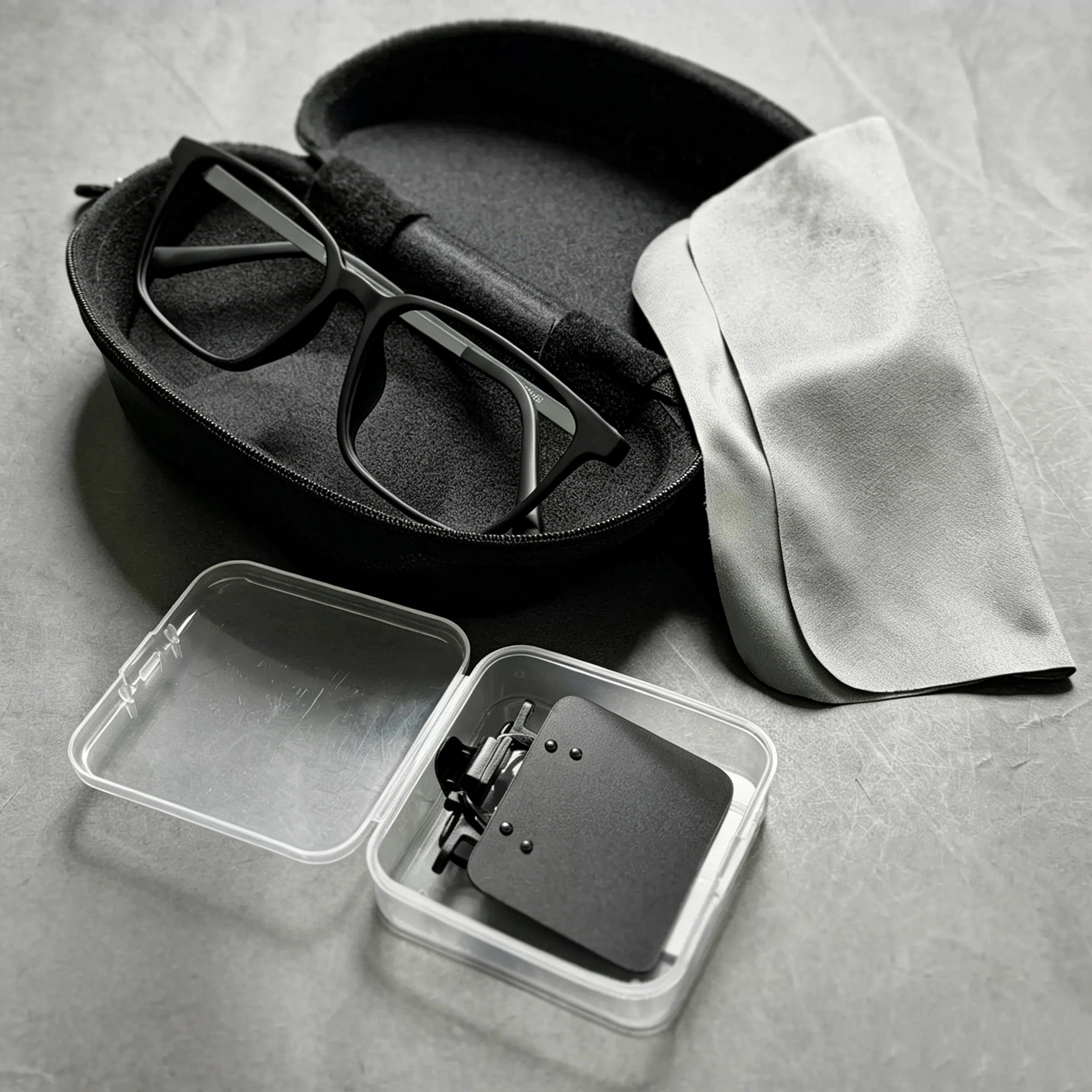 TR90 Archery Shooting Glasses with Adjustable Blinder Clip