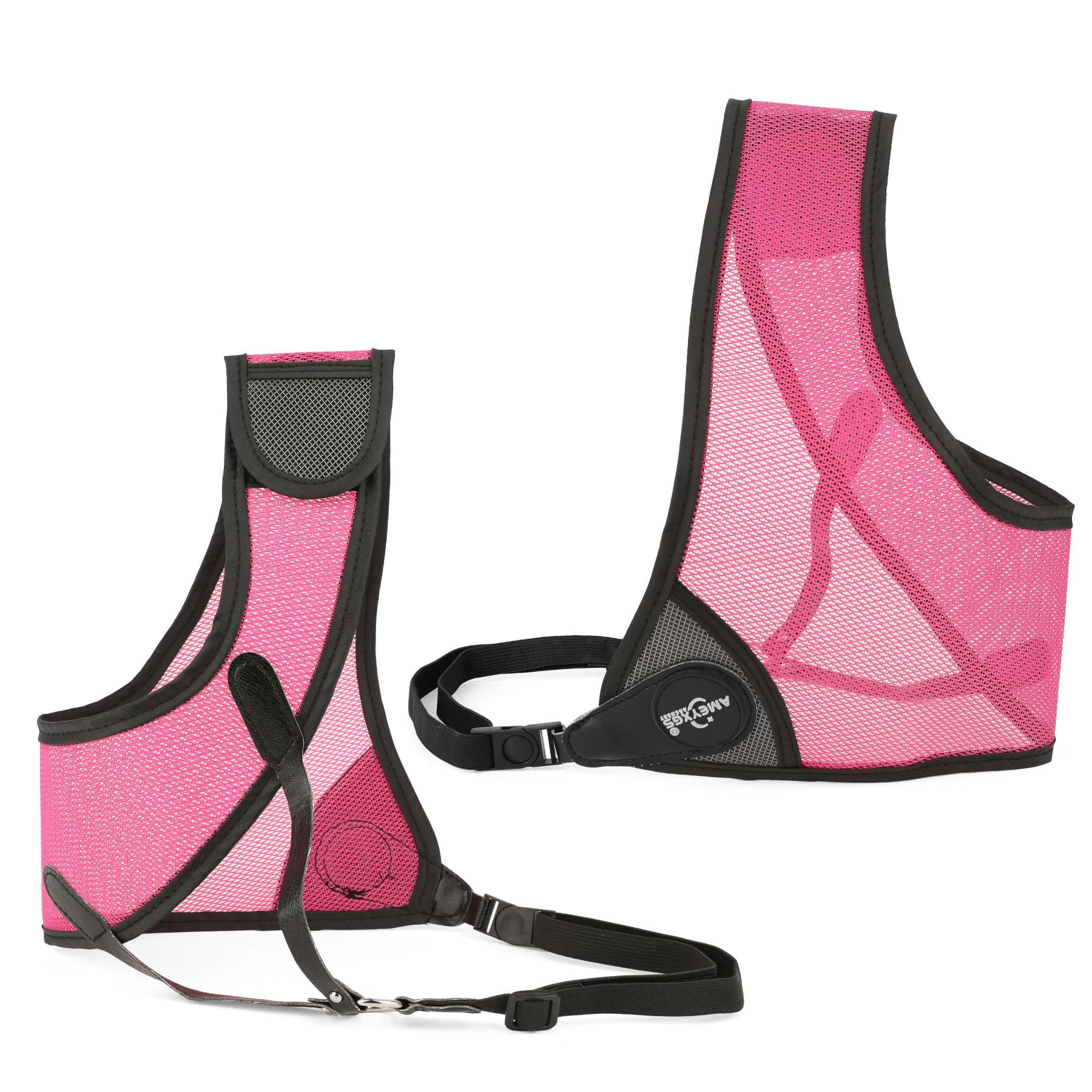 🎯Archery Chest Guard Cowhide Chest Protectors Left Side Adjustable Safety-AMEYXGS Archery