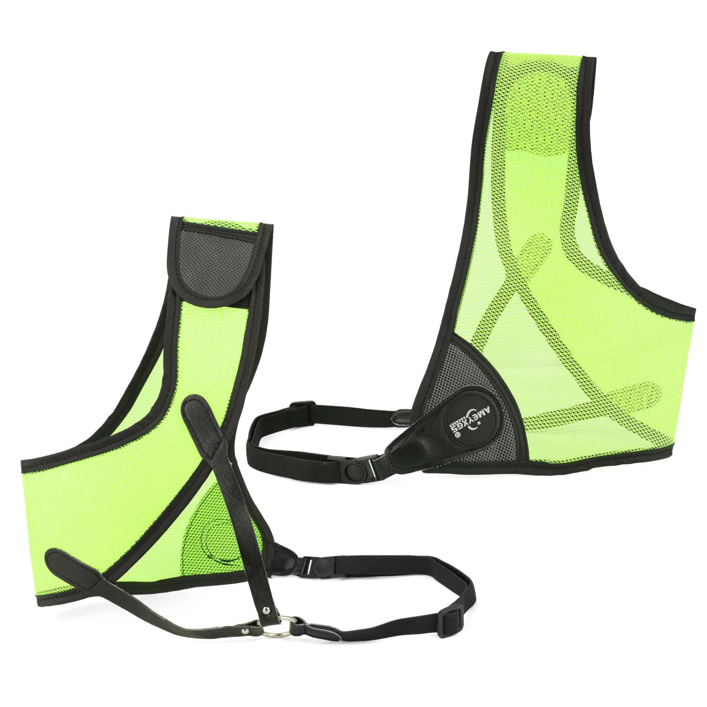 🎯Archery Chest Guard Cowhide Chest Protectors Left Side Adjustable Safety-AMEYXGS Archery