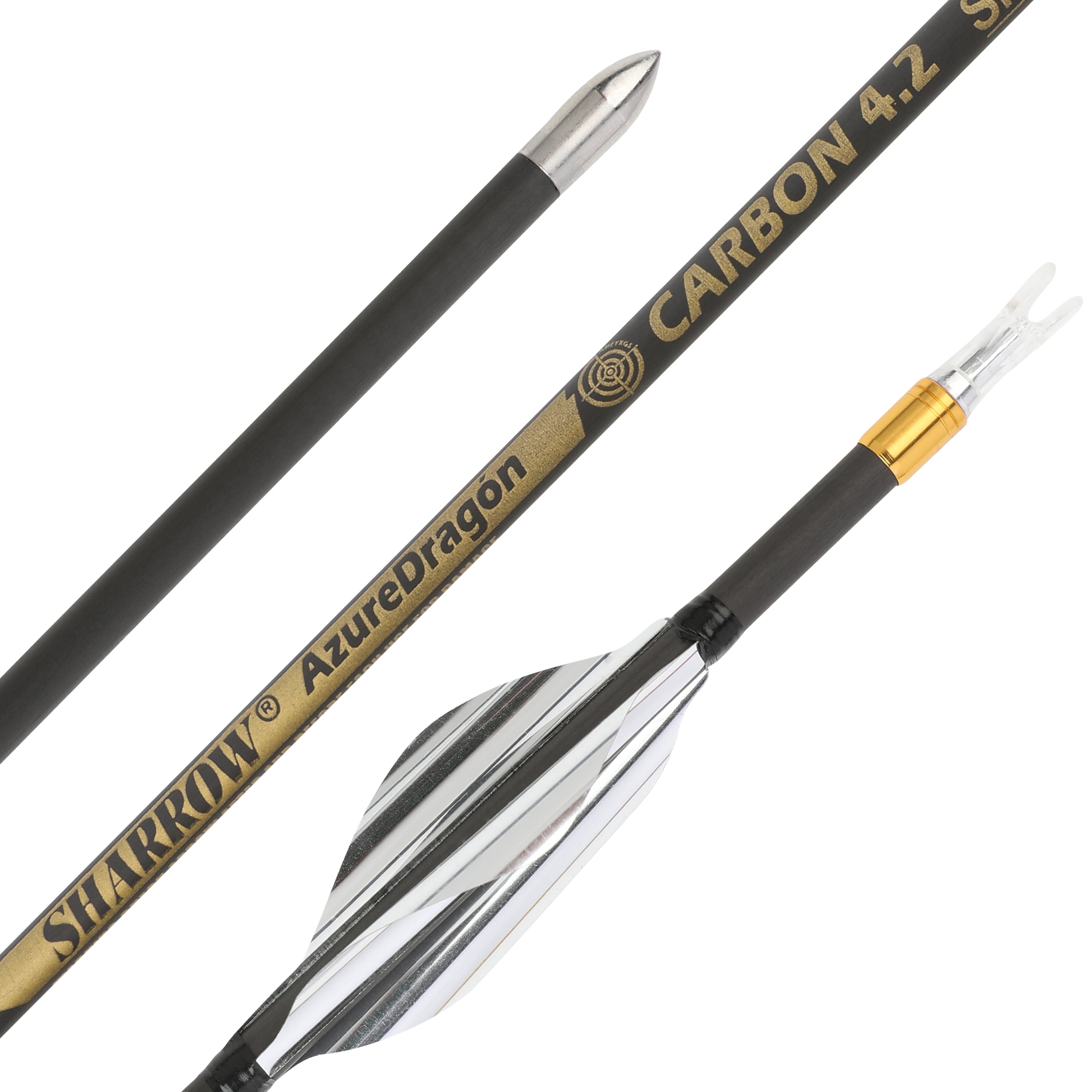 AMEYXGS Archery Competitive 4.2mm Target Arrows Carbon Arrow