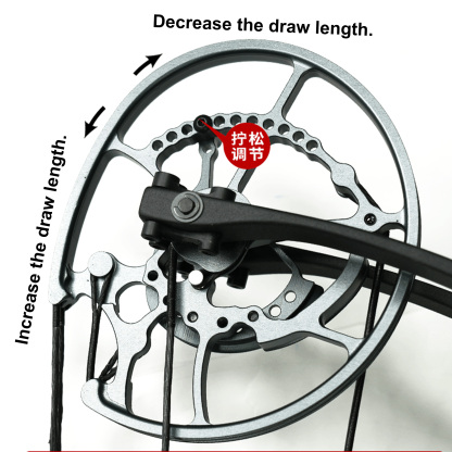 Archery Compound Bow for Hunting Target 30-65lbs 80% Let Off