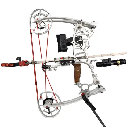 Archery Dual Compound Bow Arrow & Rapid Shooter Steel Ball