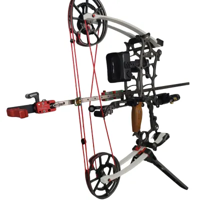 Archery Dual Compound Bow Arrow & Rapid Shooter Steel Ball