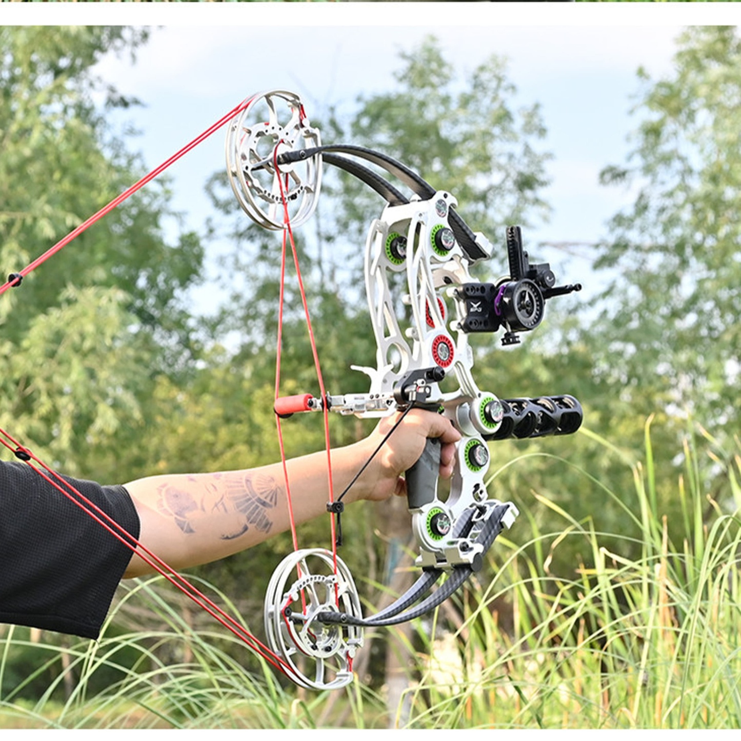 Archery Dual-use Ball Compound Bow Hunting Kit 40-65lbs 