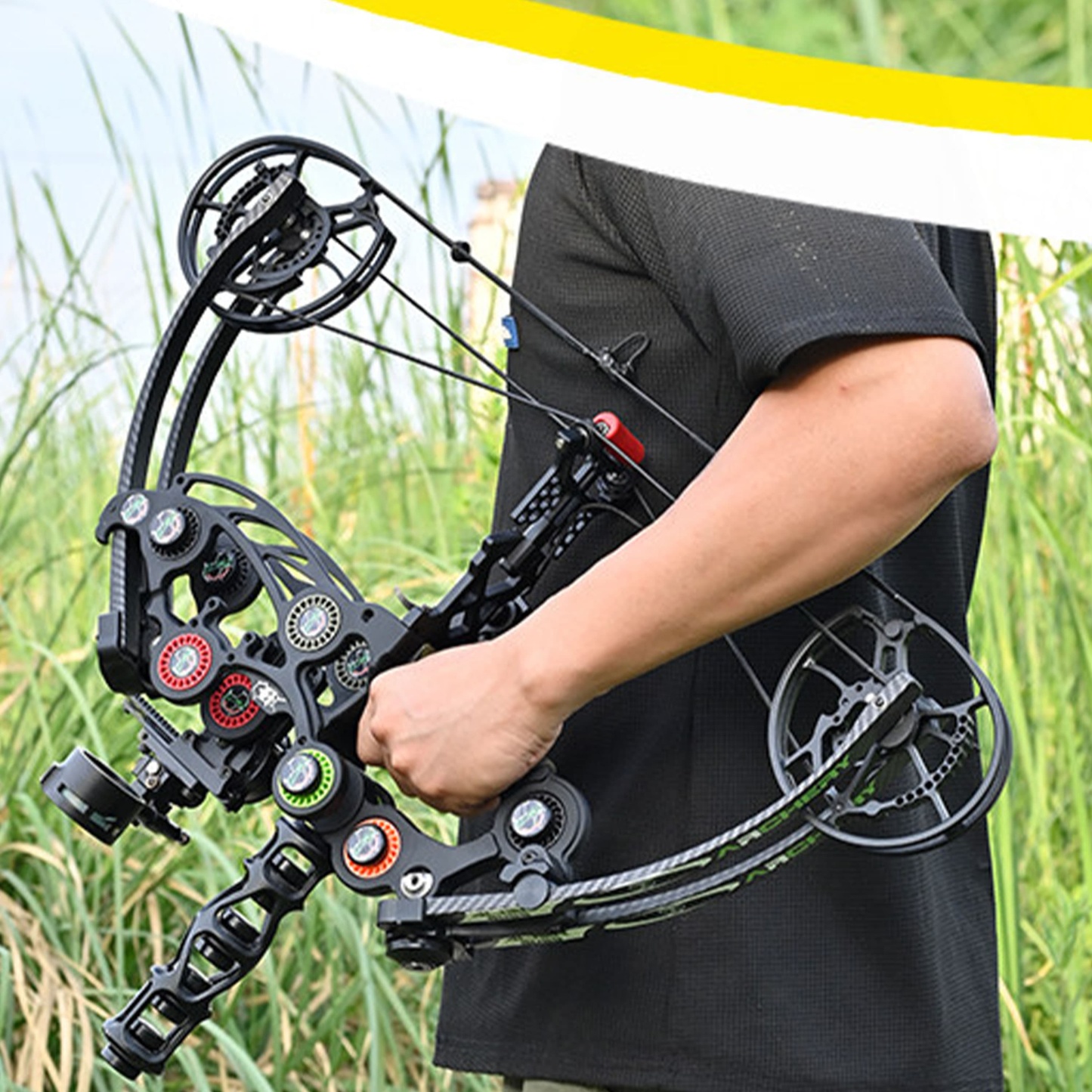 Archery Dual-use Ball Compound Bow Hunting Kit 40-65lbs 