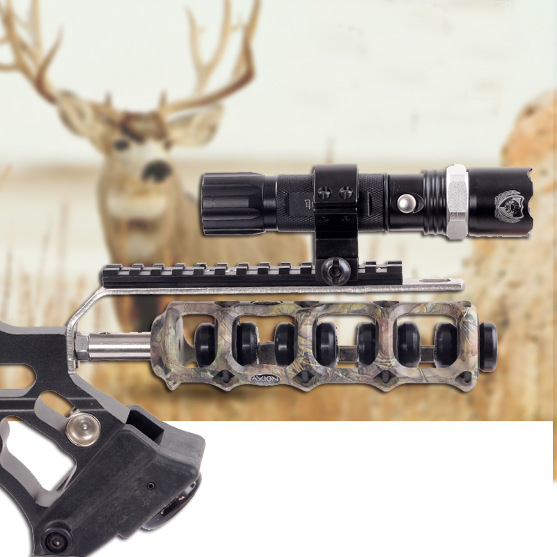 Archery Flashlight Bracket Outdoor Tactical Metal Support