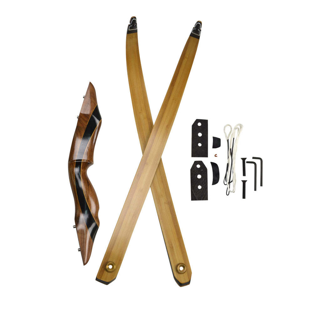 Archery Hunting Traditional Take Down Recurve Bow-AMEYXGS Archery