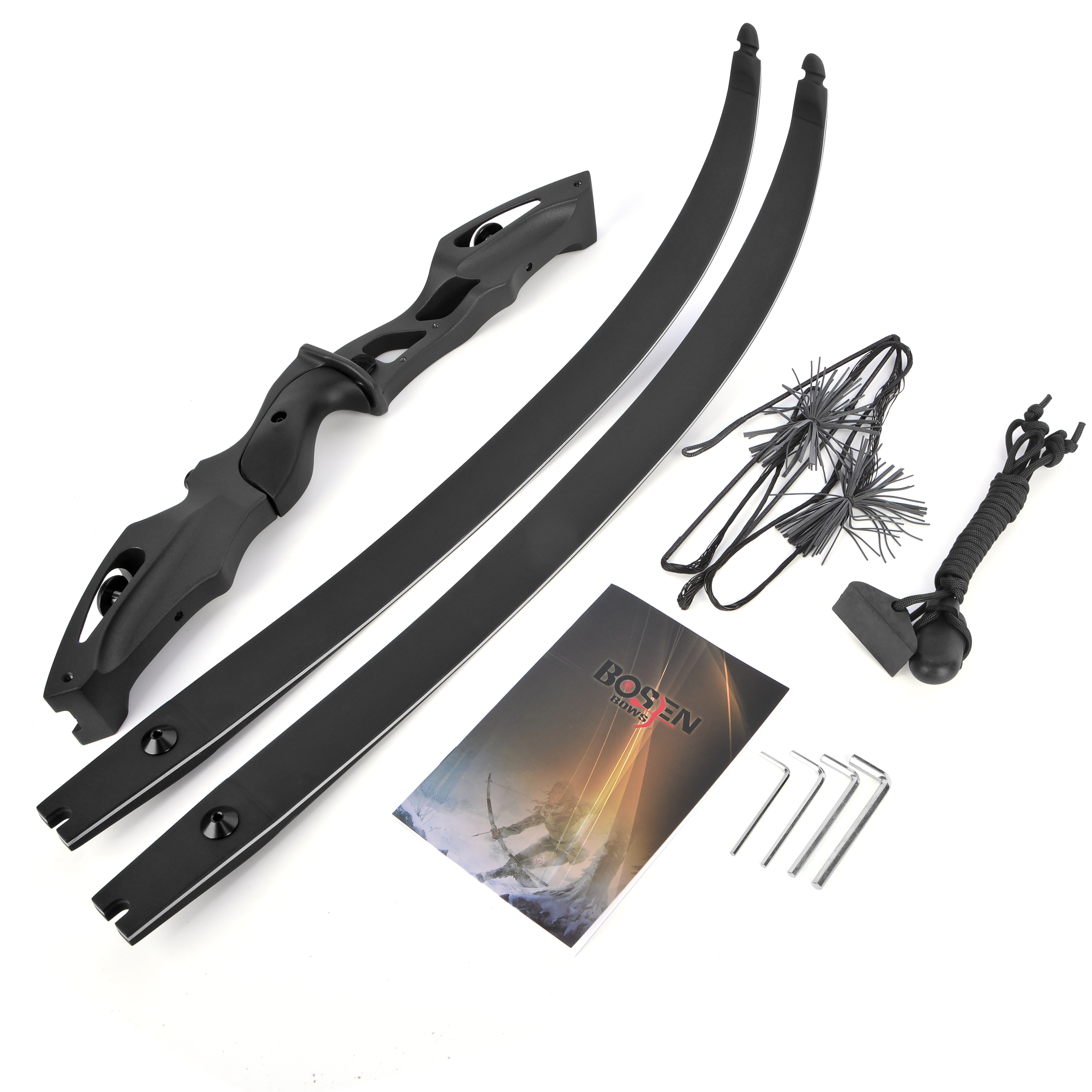 Archery ILF Hunting Takedown Recurve Bow 30-60Lbs