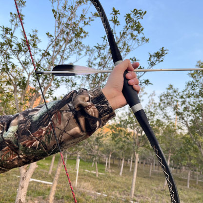 64'' Archery One-Piece Traditional Longbow 