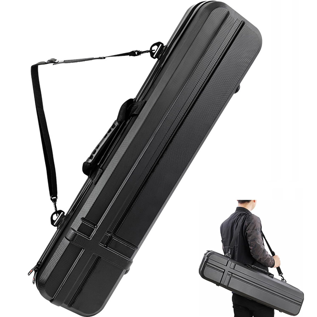 Archery Recurve Bow Carbon Arrow Case Quiver Set 25-60lbs