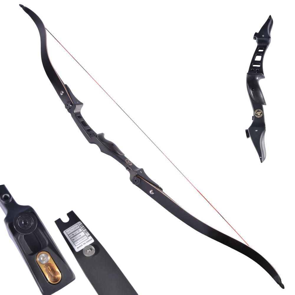 🎯ILF Recurve Hunting Bow 20-50lbs American Archery 60inch-AMEYXGS Archery