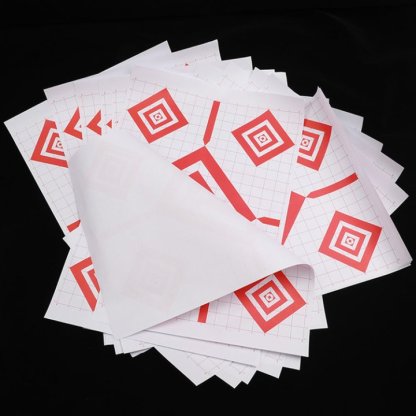 Archery Target Paper 17x25" Red Diamond Shooting Target
