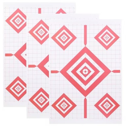 Archery Target Paper 17x25" Red Diamond Shooting Target