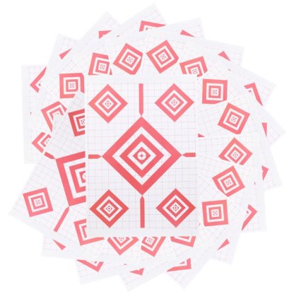 Archery Target Paper 17x25" Red Diamond Shooting Target